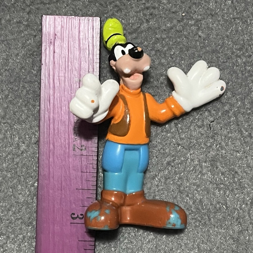 Disney Goofy 3" Vinyl Figure Mickey Mouse Clubhouse Mattel Collectible Toy